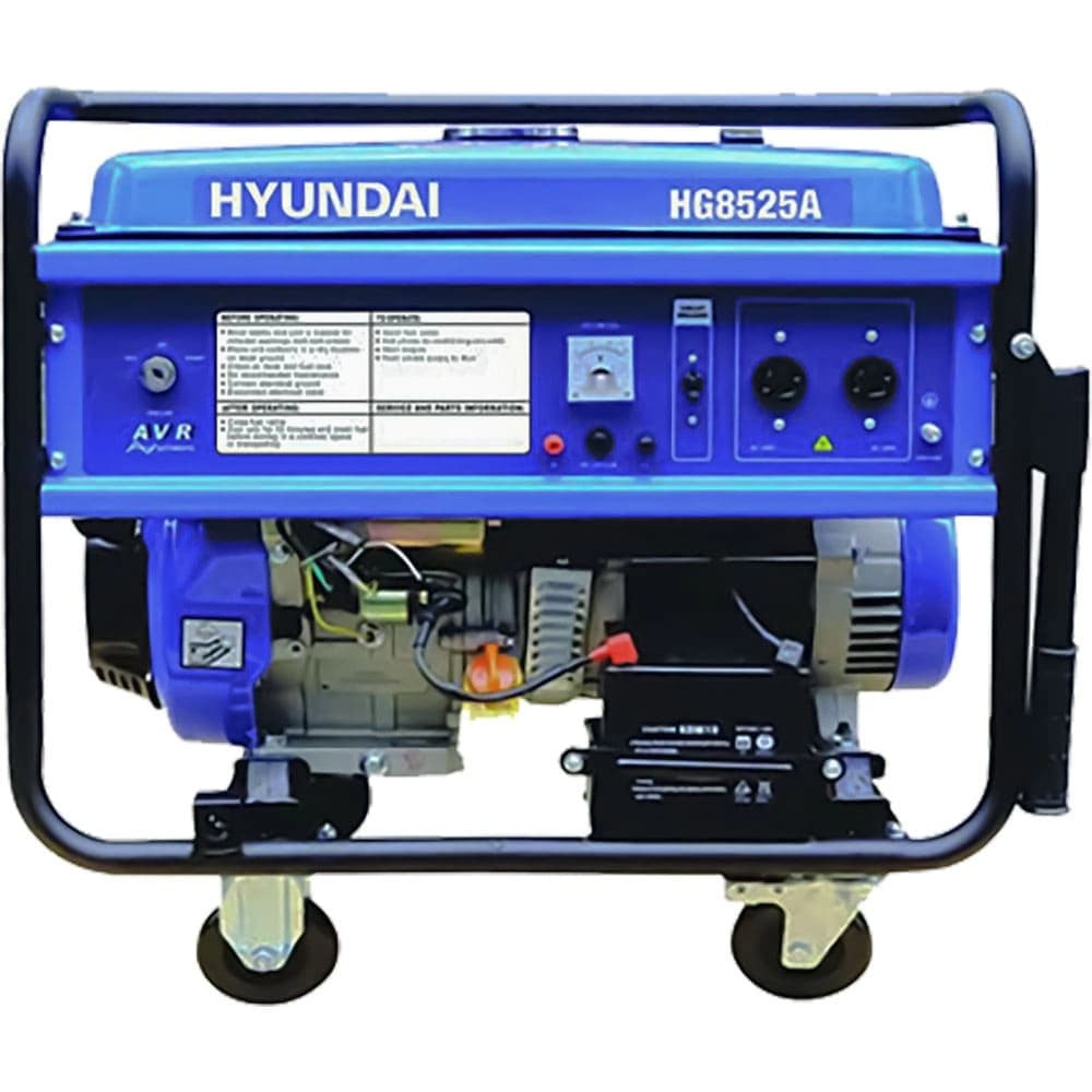 موتور برق بنزینی هیوندای مدل HG8525A با قدرت 8 کیلووات و موتور 440 سیسی