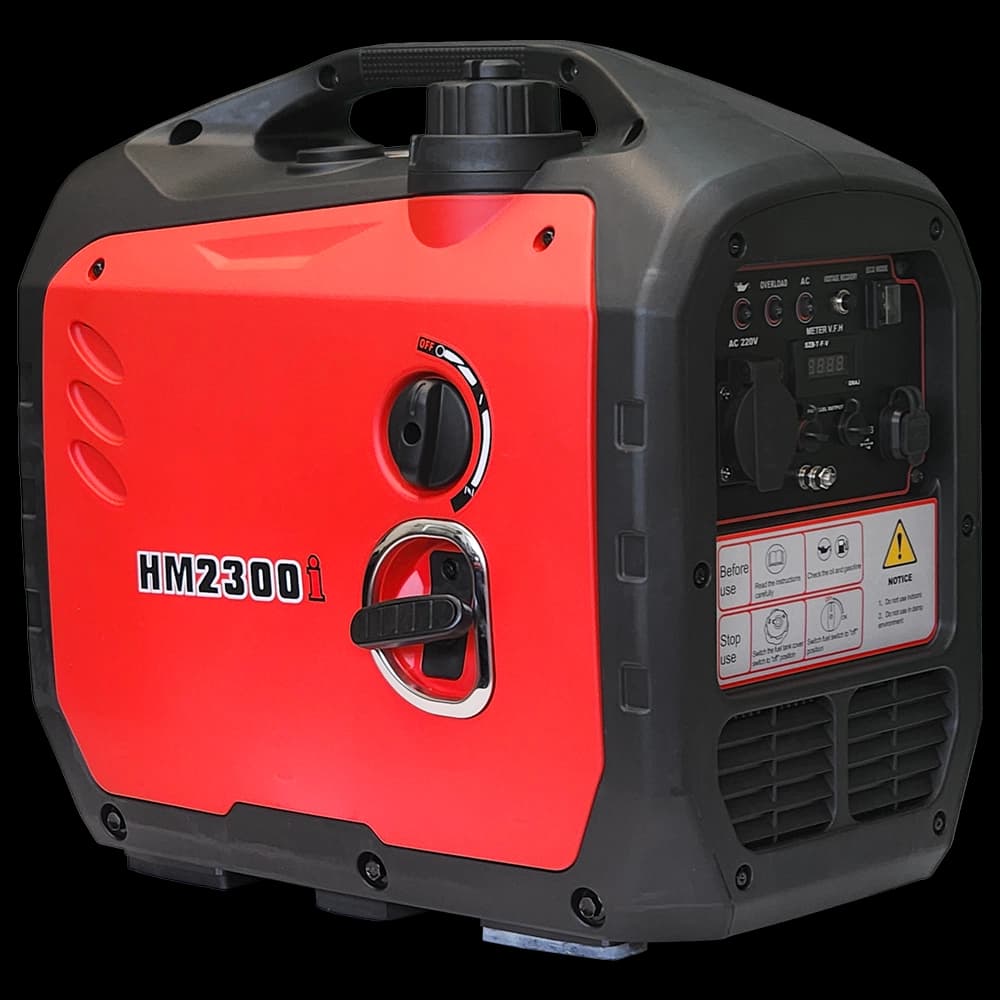 موتور برق کیفی بی صدا هونامیک 2 کیلووات مدل HM2300i با نمایشگر دیجیتال و طراحی جمع و جور