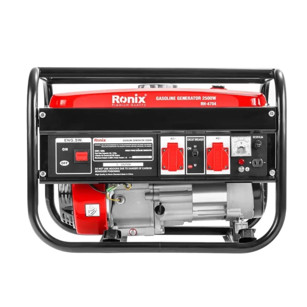موتور برق بنزنی رونیکس مدل RH-4704 با توان 2 کیلووات و نمایشگر عقربهای