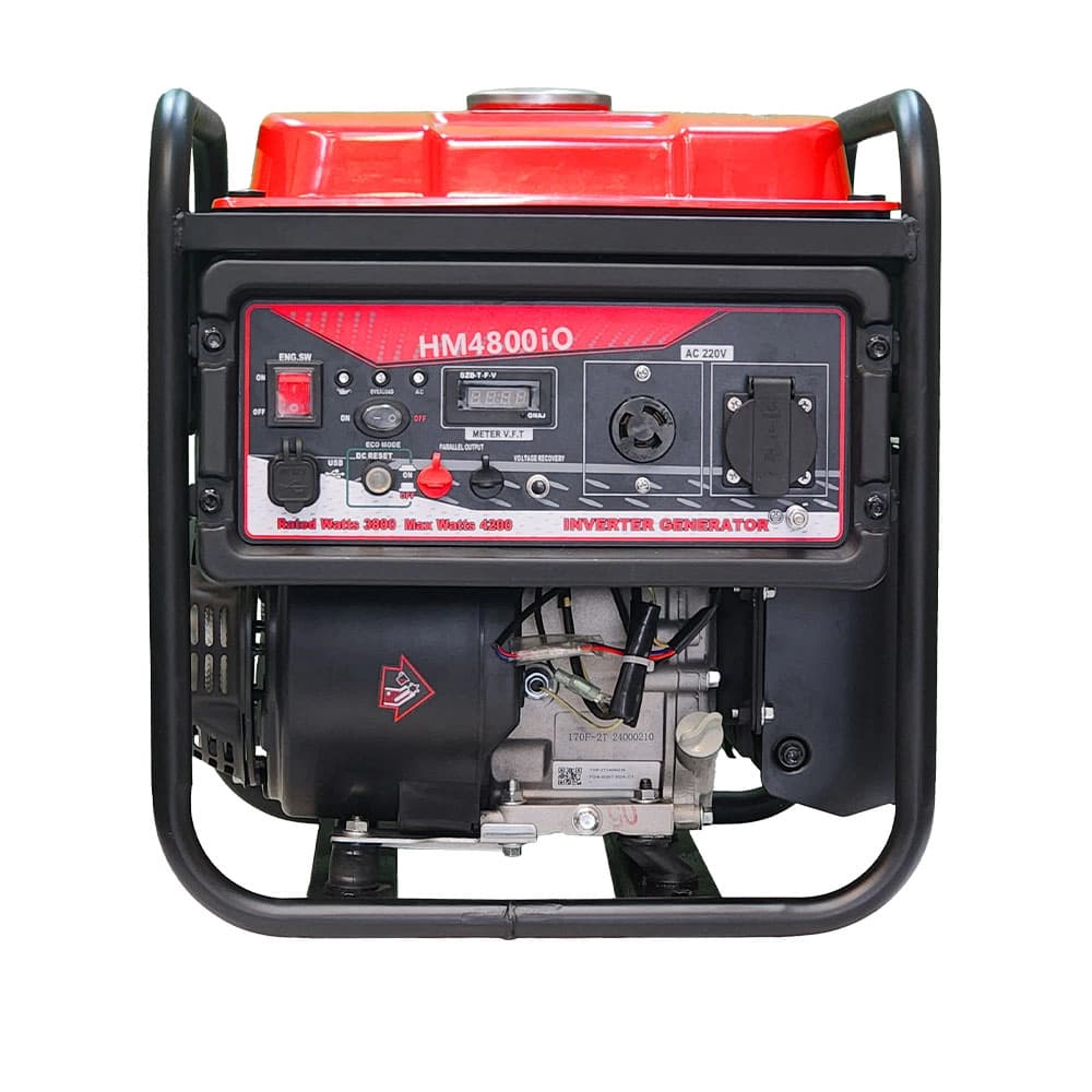 موتور برق هونامیک 4.2 کیلو وات مدل HM4800iO اپن فریم با توان خروجی 4 کیلووات