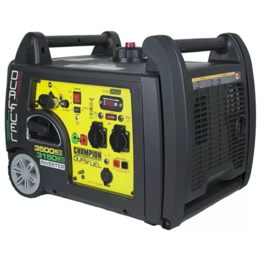 موتور برق بی صدا دوگانه سوز چمپیون مدل 3500E با نمایشگر دیجیتال و توان 3 کیلووات